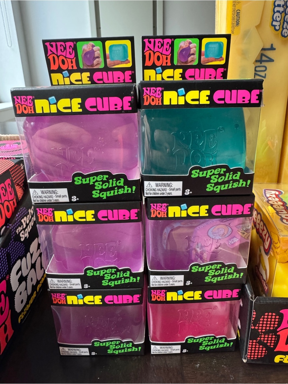 NeeDoh Nice Cube PICK YOUR COLOR NEW 100% Authentic